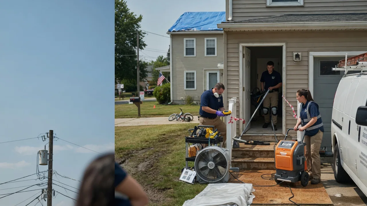 Water Damage Repair in Downers Grove, IL near me